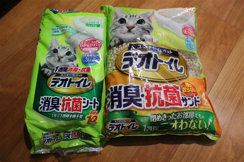 猫,うんち,デオトイレ