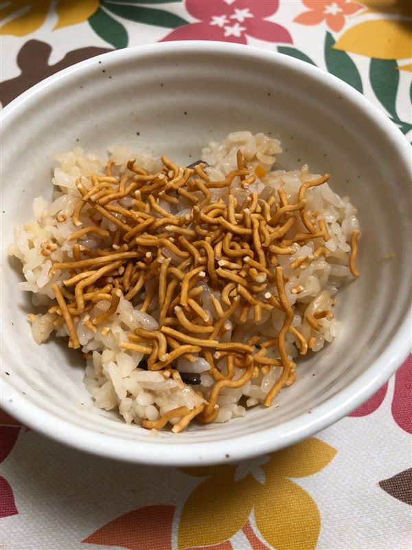 ベビースターラーメン,炊き込みごはん